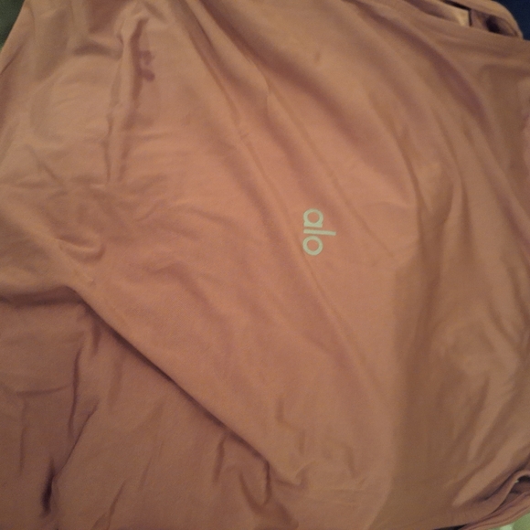 Gorgeous NWT alo brand standout crop tank, size S, mulberry color - Picture 6 of 10